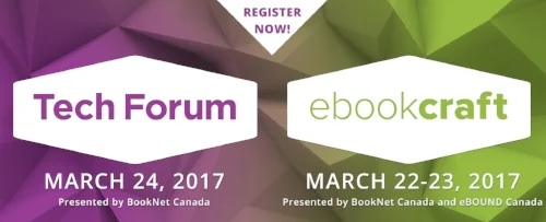 Tech Forum & ebookcraft 2017: First speakers announced!