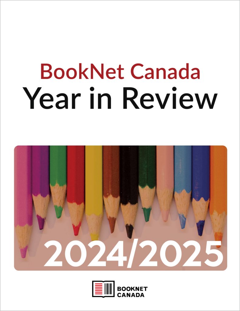 Cover of the BookNet Canada Year in Review 2024/2025 report