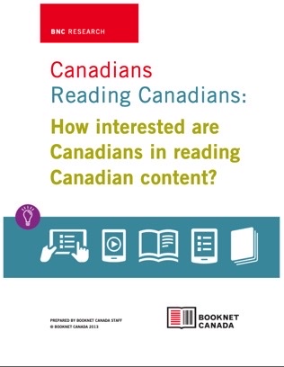 Cover of Canadians Reading Canadians (2012). A publication by BookNet Canada
