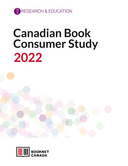 Cover of Canadian Book Consumer Study 2022. A publication by BookNet Canada