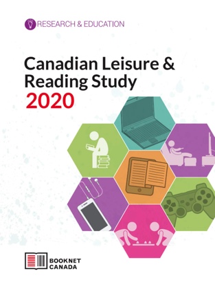 Cover of Canadian Leisure and Reading Study 2020. A publication by BookNet Canada